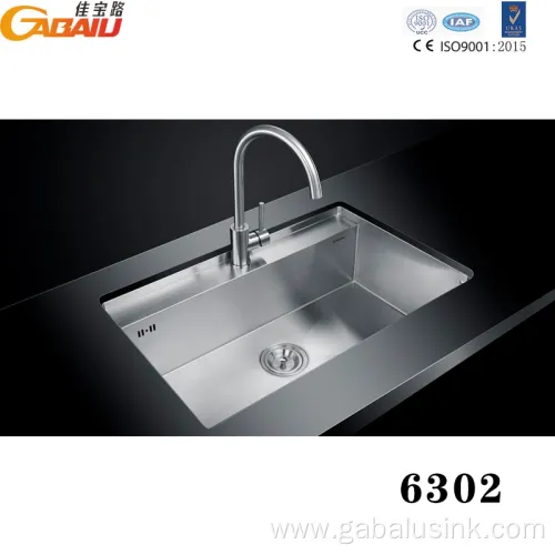 SUS Stainles Steel Single Bowl Handmade Kitchen Sink